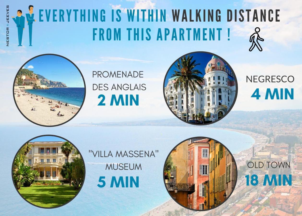 Nestor&jeeves - Passion Riviera - - Close Sea - Balcony Appartamento Nizza